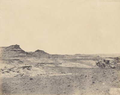 Study of Terrain near Gebel Abousir, 2nd Cataract by John Beasly Greene